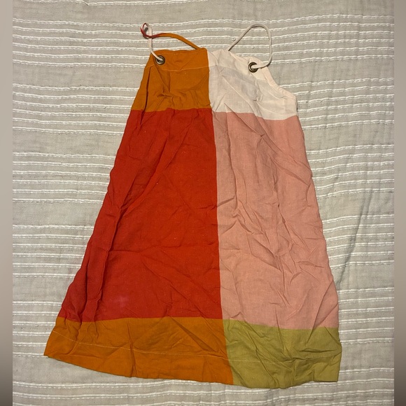 Celandine Linen Blend Shift Dress - Picture 4 of 5